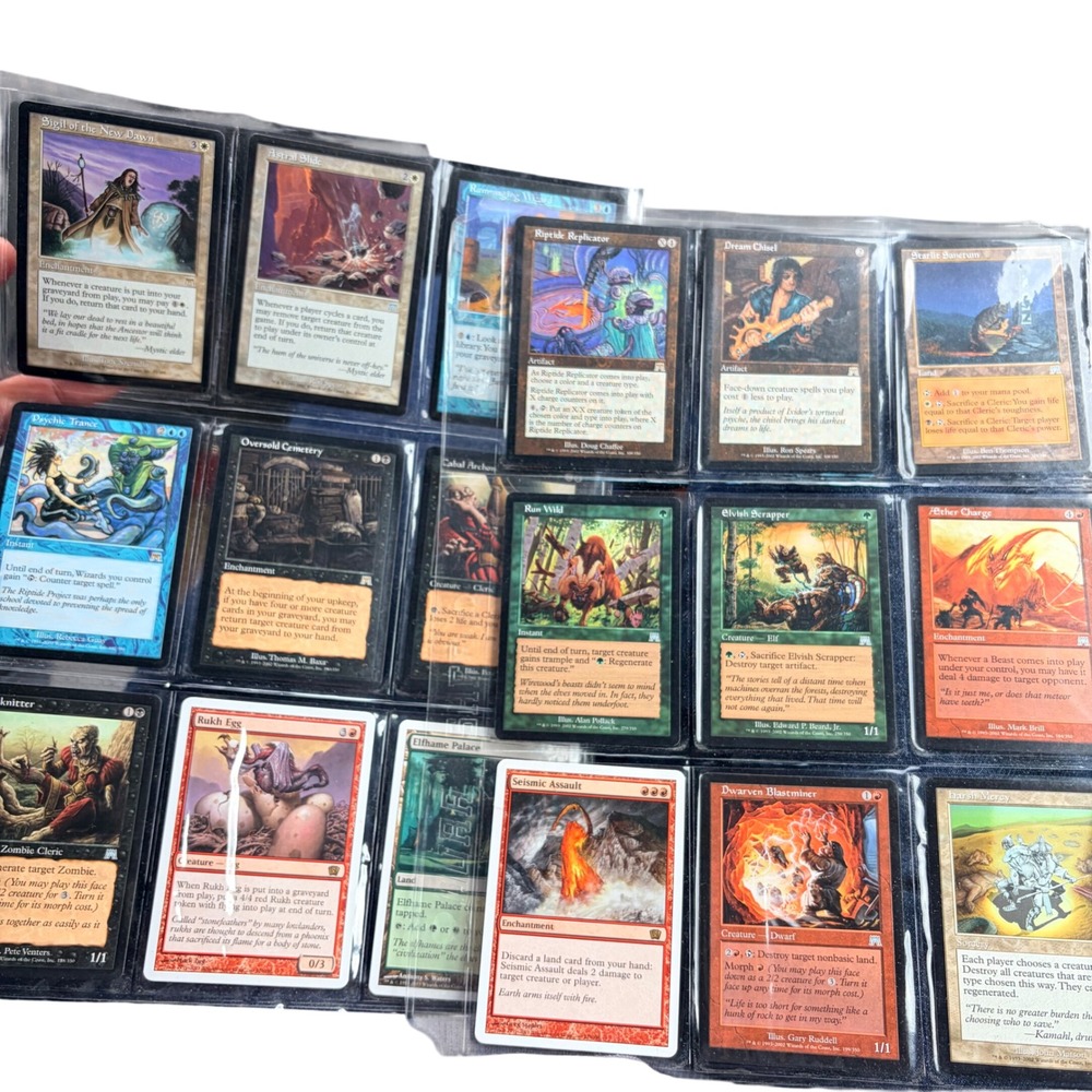 Magic The Gathering Card Lot Onslaught 8th Ed Oversold Cemetery Psychic Trance